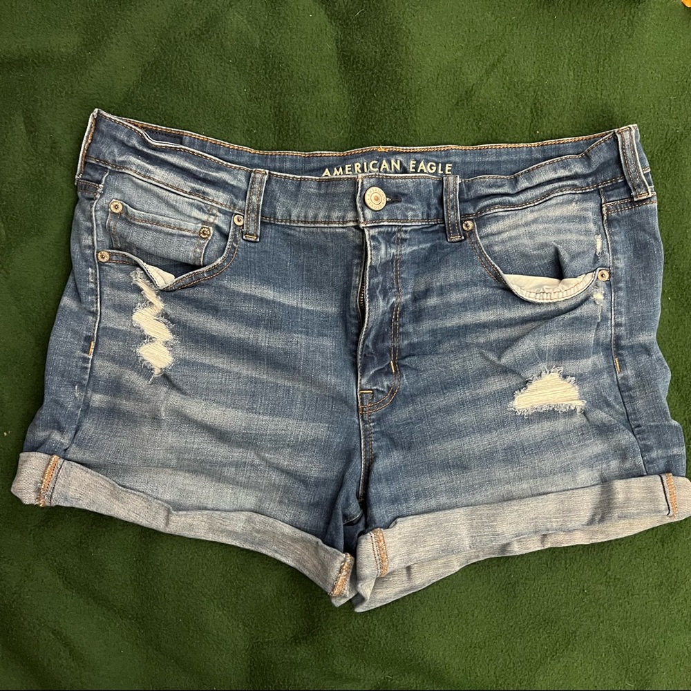 American Eagle Denim Shorts Size 18